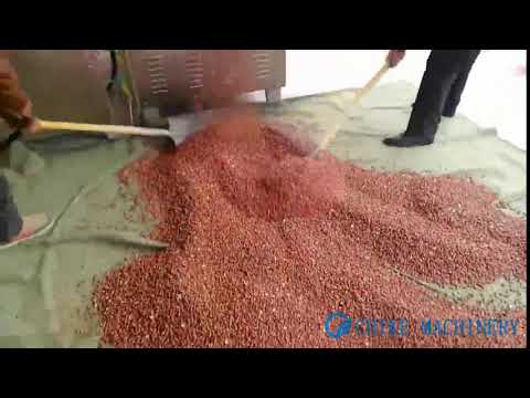 groundnut kernels roasting machine of