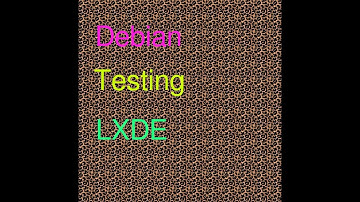 Debian Testing LXDE