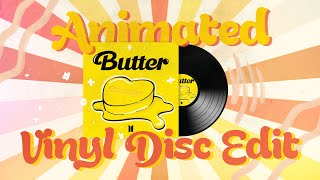 How to make Animated Vinyl Disc edits 📀 ✦ (ios   android)