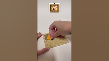 Building Minecraft Glow item Frame BUT Lego!