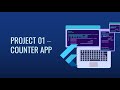 [HINDI] #15 Project 01 - Counter App  | Complete Flutter + AI Course for Beginners