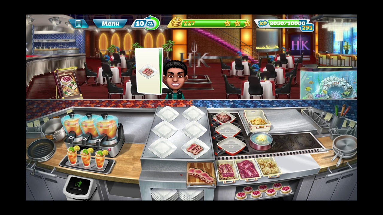 Cooking Fevernew Updatehells Kitchen Show The First Lvl Game Playthanks Youtube