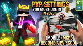 The Best Hidden PVP Settings in Minecraft - Time To Become LEGEND! ⚡ | MVP 95 | 100% Working🔥