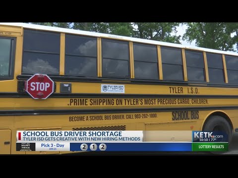 Tyler ISD uses creativity to recruit more bus drivers