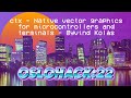 ctx - Native vector graphics for microcontrollers and terminals