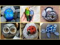 Stone Paintings Transform Rocks into Adorable Animals - Rock Painting