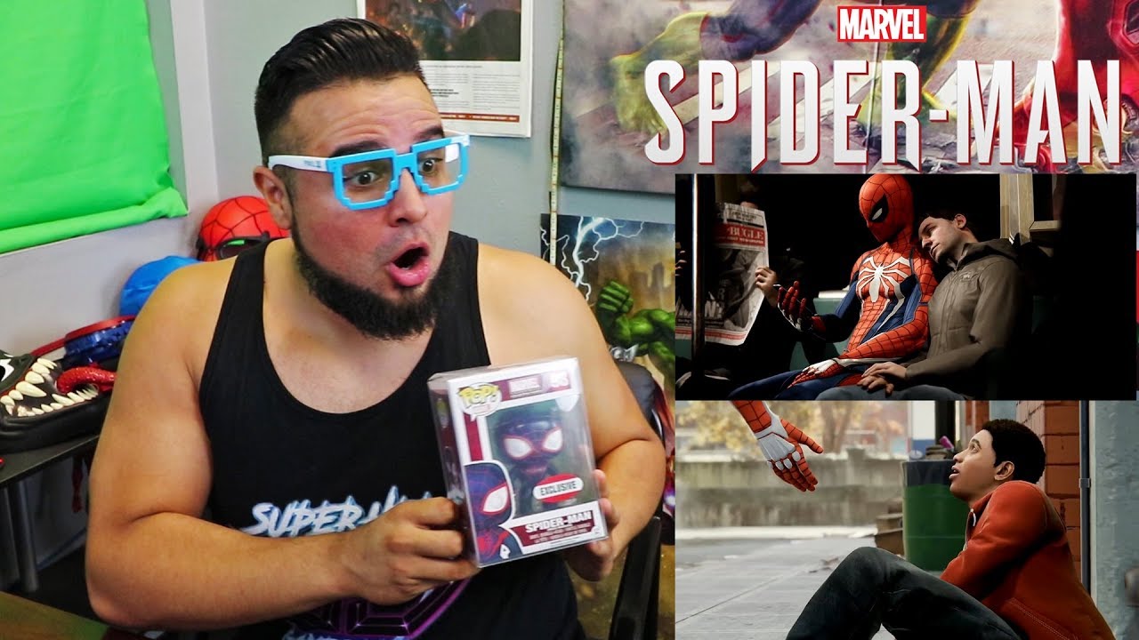 Miles Morales in SPIDER-MAN PS4! Reacting to Spider-Man ...