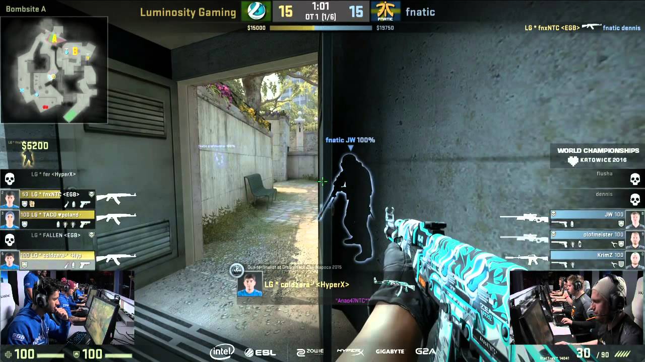 TACO clutch in overtime - Luminosity Gaming vs fnatic CS:GO IEM ...