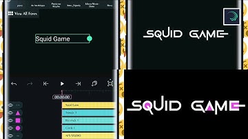 Squid 🐙 Game Intro💯||Alightmotion 💢||By #AJs_Studio💥FREE XML LINK IN DESCRIPTION #alightmotion