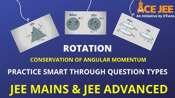 JEE Mains & Advanced | Different Types of Questions on Rotation - Conservation of Angular Momentum