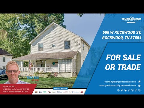509 W Rockwood St, Rockwood, TN home video tour