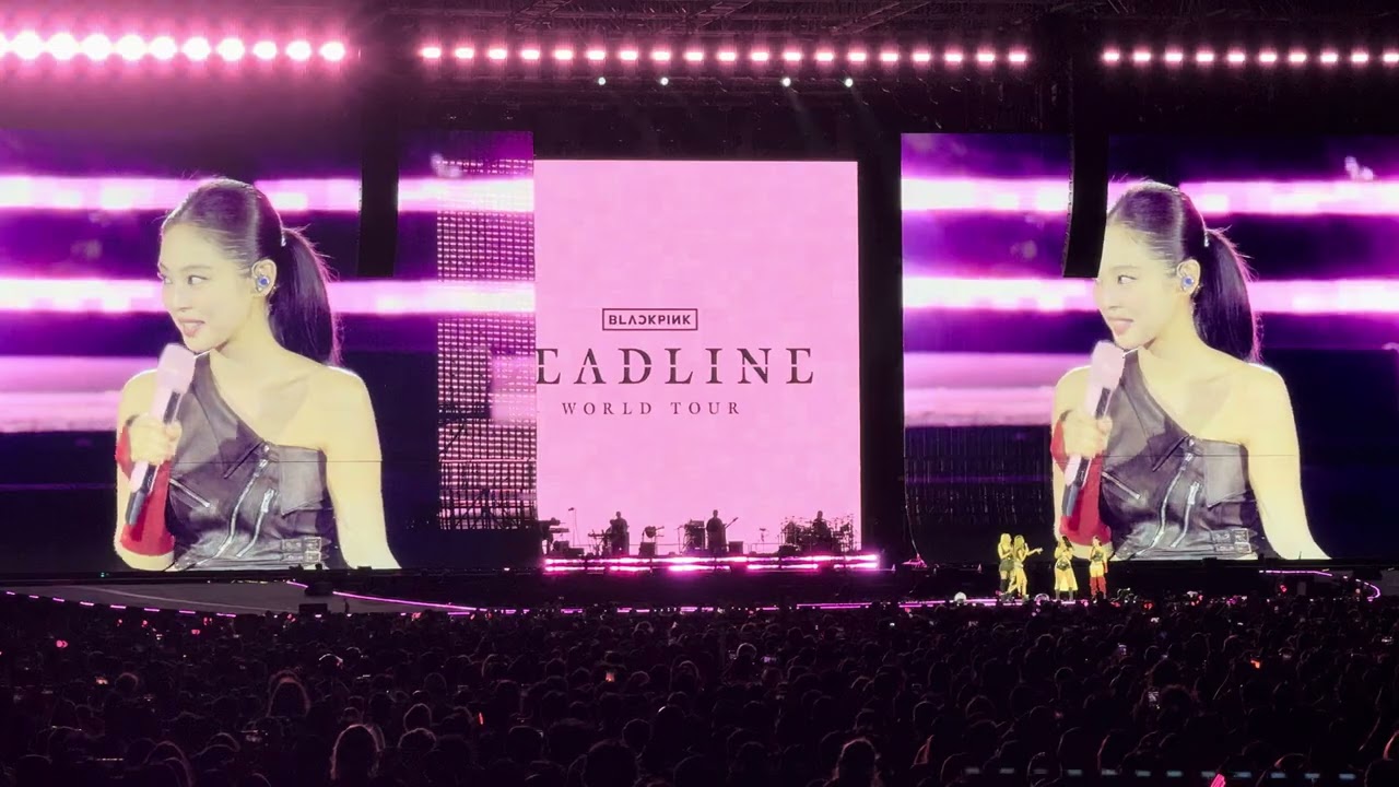 The Cutest Blackpink Crowd Interaction & Light Game l Deadline Tour l July 22 2025 l Toronto l 4K
