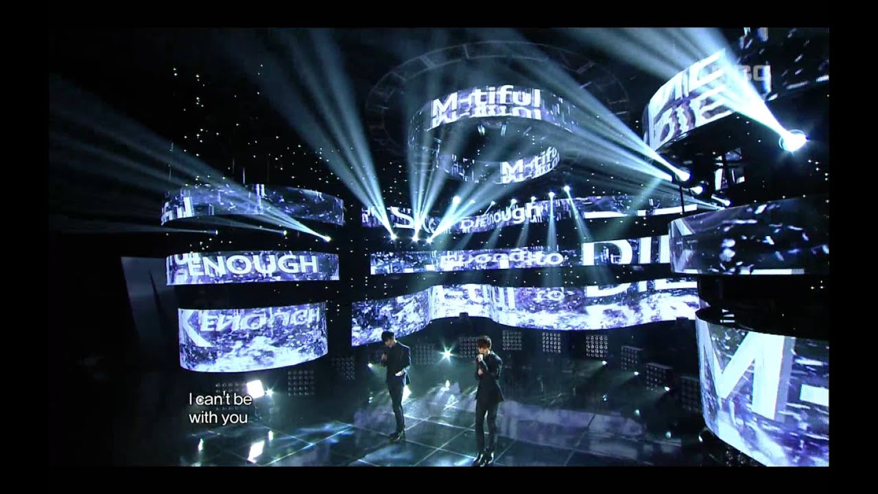 M-tiful - Sick enough to die, 엠티플 - 죽을만큼 아파서, Music Core 20121013
