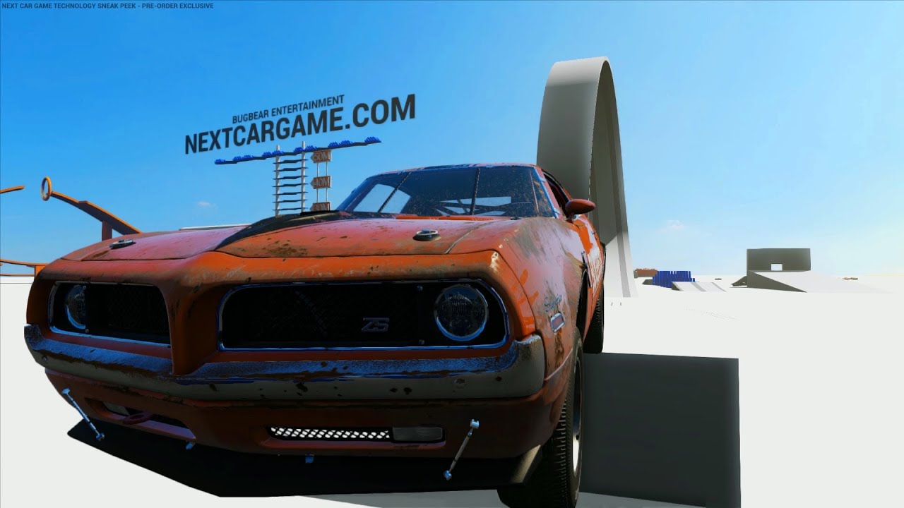 next car game tech demo