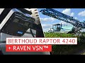 Перший в Європі Berthoud Raptor 4240 оснащений системою візуального автопілотування VSN від Raven.