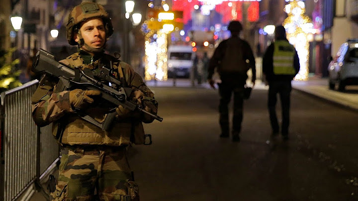 Deadly shooting at Christmas market in Strasbourg, France