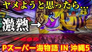 追い銭続きでヤメようとしたら激アツの「ピンクマンタ🩷」きた…！『Pスーパー海物語 IN 沖縄5』ぱちぱちTV【951】沖海5第453話 #海物語#パチンコ