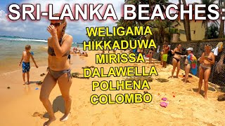 Sri Lanka's Best Beaches: Hikkaduwa, Mirissa, Weligama, Wijaya- FAMILY LIFE TRAVEL VLOG