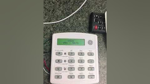 Add, delete codes in Concord 4