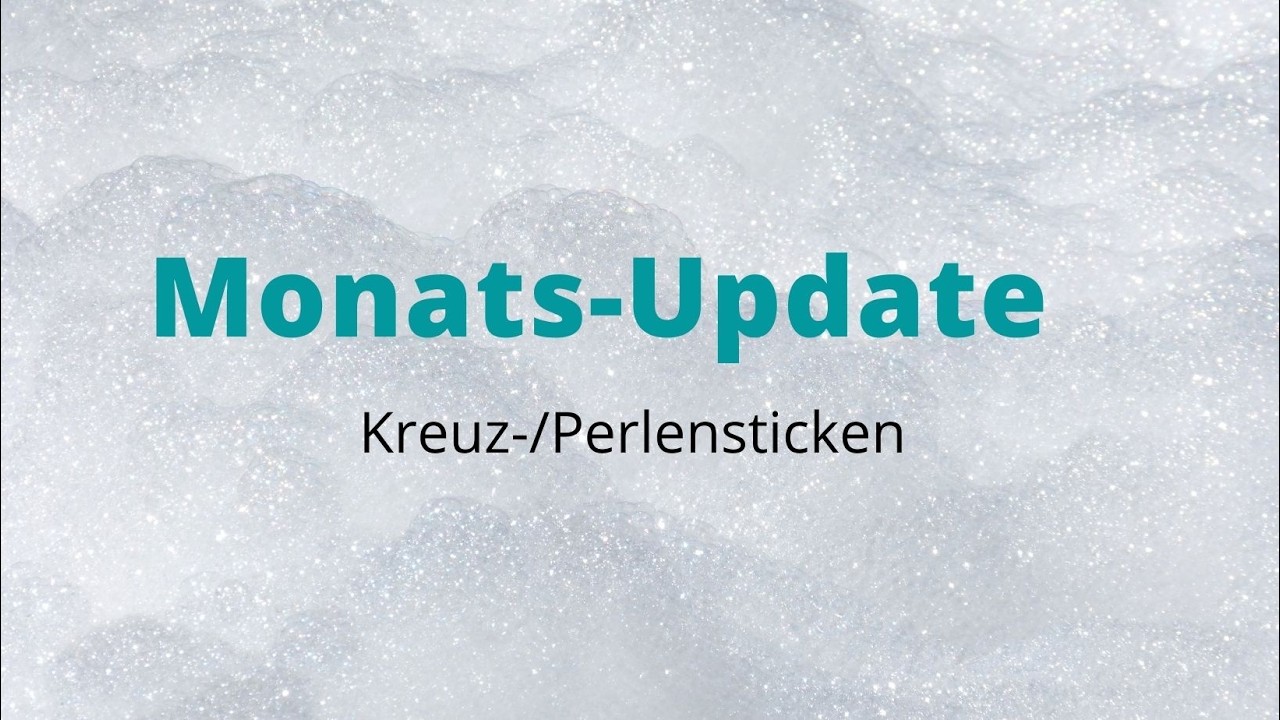 Update Februar 2026 - WIPs, Pläne, Neuanschaffungen - #stickjunkies - Flosstube