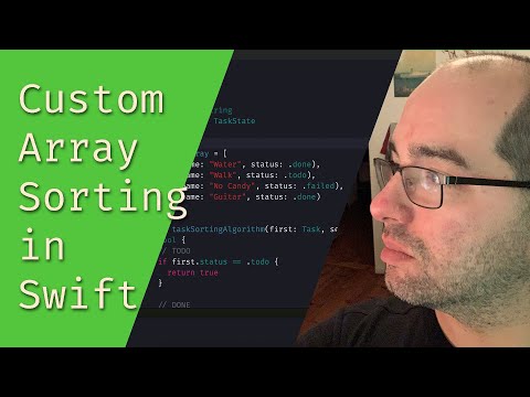 Custom Array Sorting in Swift - The Matthias iOS Development Show