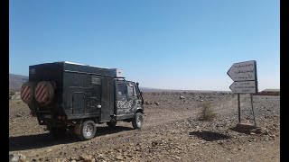 Marokko 2019 , Teil 3 - unterwegs im Mercedes 310 D 4x4 Reisemobil