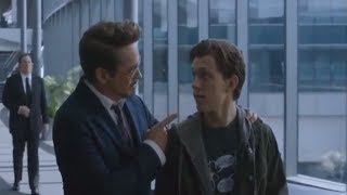 mcu friendships: tony stark and peter parker