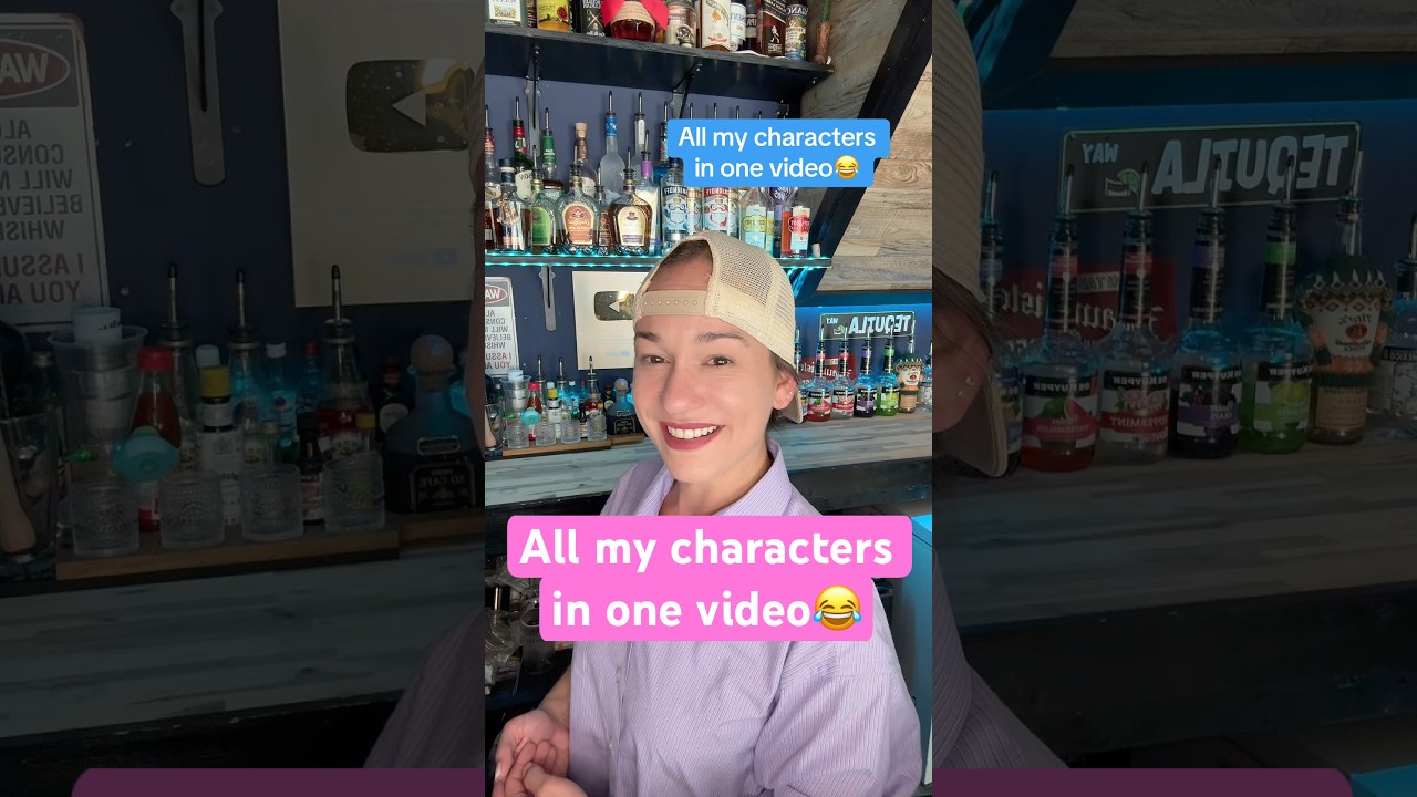 All the characters I play from The Neighborhood bar series and Mondays with Ashley series #recap