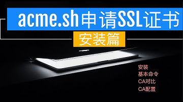 acme.sh系列详细使用教程 - 安装篇  | 教你如何简单方便申请SSL证书 | 支持自动续期 | 支持Google Public CA、ZeroSSL、Let
