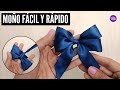 Tutorial moño FACIL y rápido con los dedos.