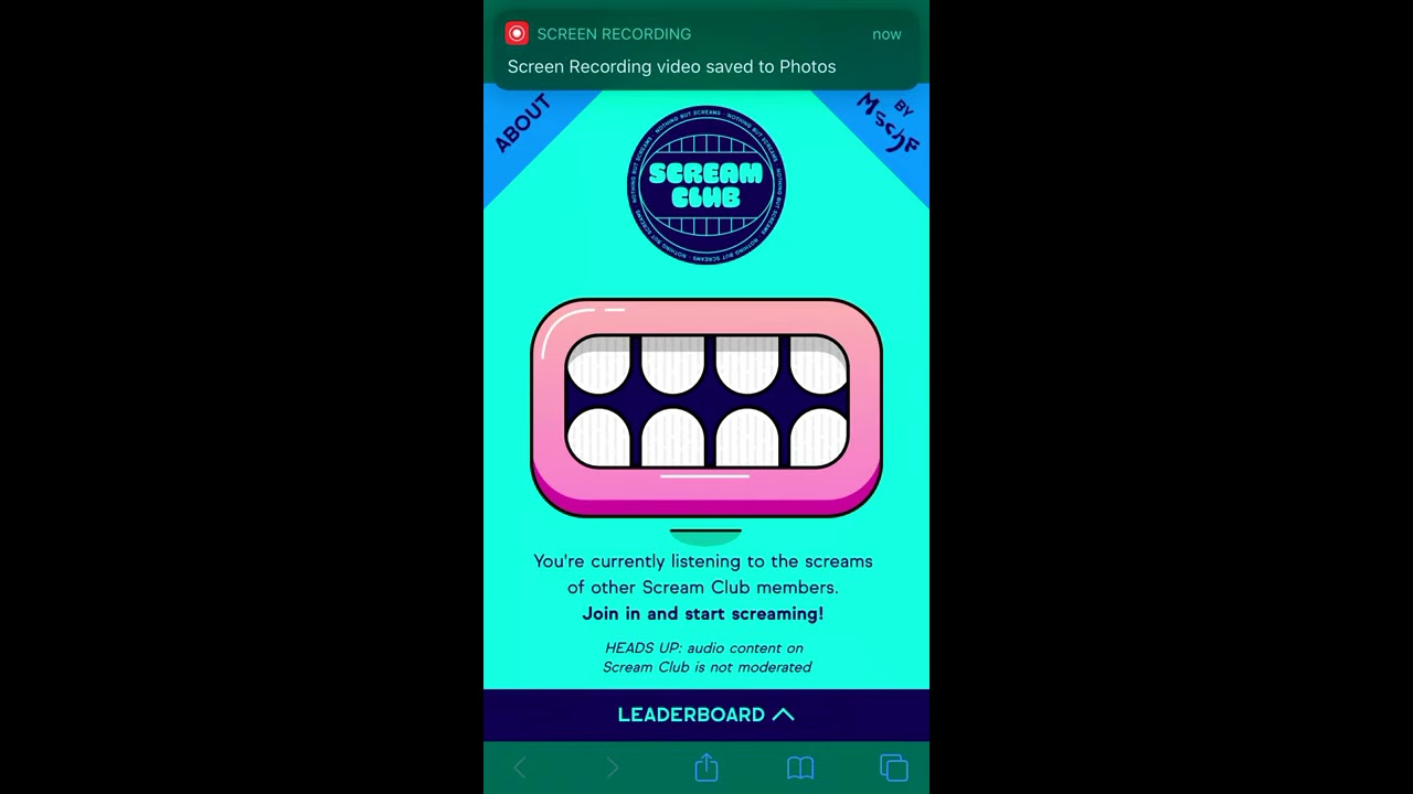 yall mind if i scream