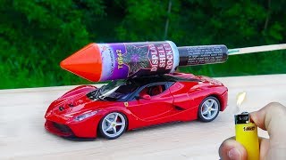 #xxlroket #myexperiments #toycar hi friends, i hope you have a good
day, in today's video, will take different toy cars and stick rockets
to them, xxl rock...