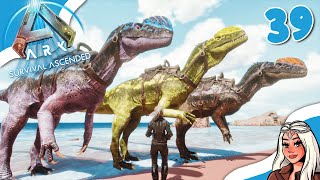 JE CAPTURE DES MONOLOPHOSAURUS ET RHYNIOGNATHA ROSE! [#39] ARK SURVIVAL ASCENDED