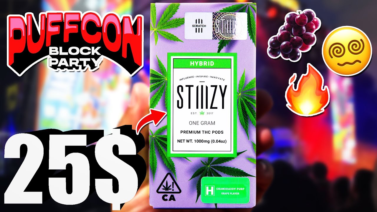 This GDP was a MUST for PUFFCON! | Stiiizy Grandaddy Purp | Cheap Carts 