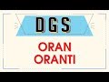 DGS - ORAN ORANTI - ŞENOL HOCA