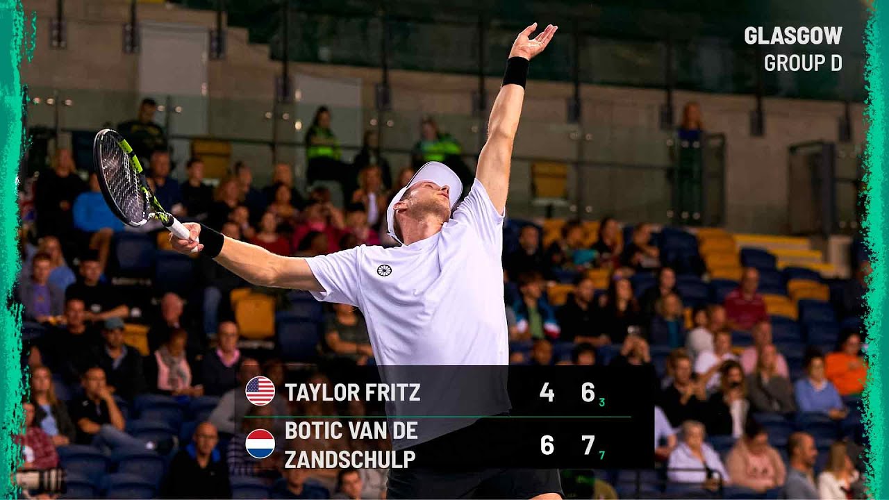 Fritz v Van de Zandschulp USA v Netherlands Day 5 Match 2 Highlights