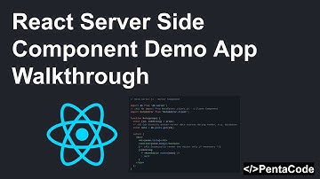 React Server Side Component Demo App Walkthrough