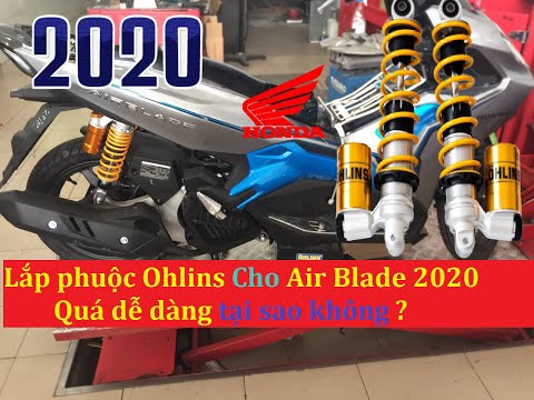Video Hướng dẫn lắp phuộc Ohlins cho Air Blade 2020 | Phuộc... - youtube