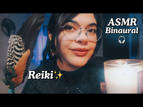 ASMR 🌸 Reiki para Corazones Cansados ❤️‍🩹 Atención Personal, Afirmaciones Positivas, Lluvia