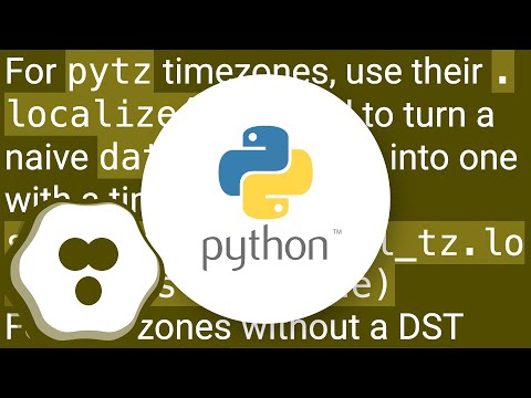 pytz and astimezone() cannot be applied to a naive datetime