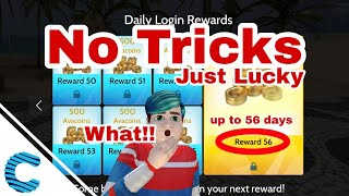 Daily Reward up to 56 Days 😲 (No Tricks, Just Lucky) | Avakin Life Gameplay screenshot 4