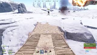 Man Raids Compound with Snowmobile in Rust