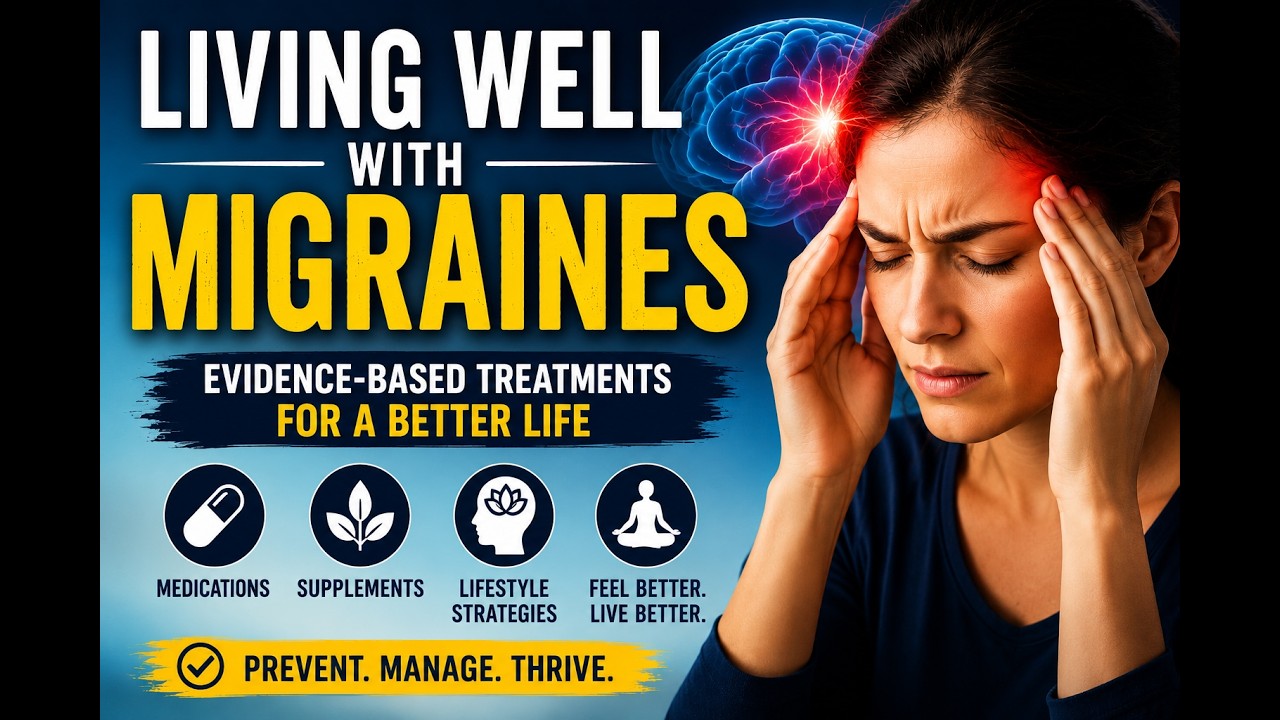 Living Well with Migraines | Evidence-Based Treatments, Prevention & Lifestyle Strategies That Work