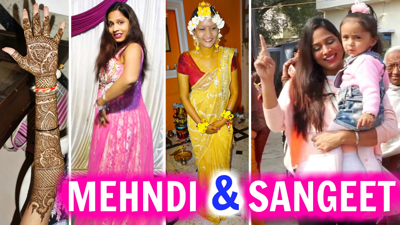 My Cousin's MEHNDI & SANGEET - A Day In My Life | ShrutiArjunAnand