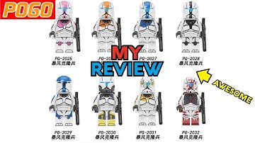 Coming Soon! New Clone Commando Trooper custom minifigures by POGO