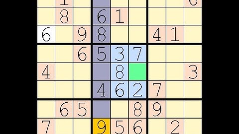 How to Solve Washington Times Sudoku Difficult  27 August, 2024