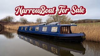 60ft Narrowboat For Sale | Tiny Home Tour