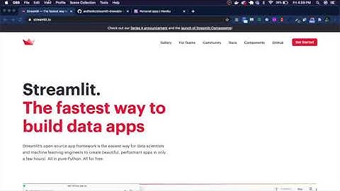 Build a Data app using Streamlit & PyTorch | Mozilla ML Series Part 2