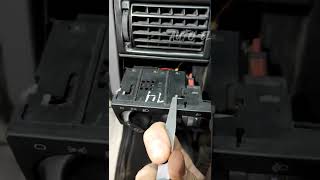Как снять переключатель света на VW T4