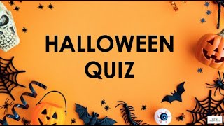 Halloween Quiz 1 - Cool Pub Quiz